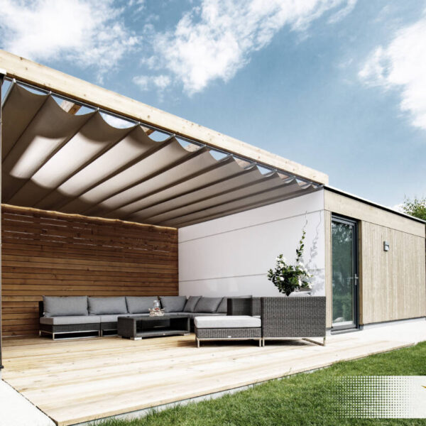 Toiles d'ombrages pour pergola