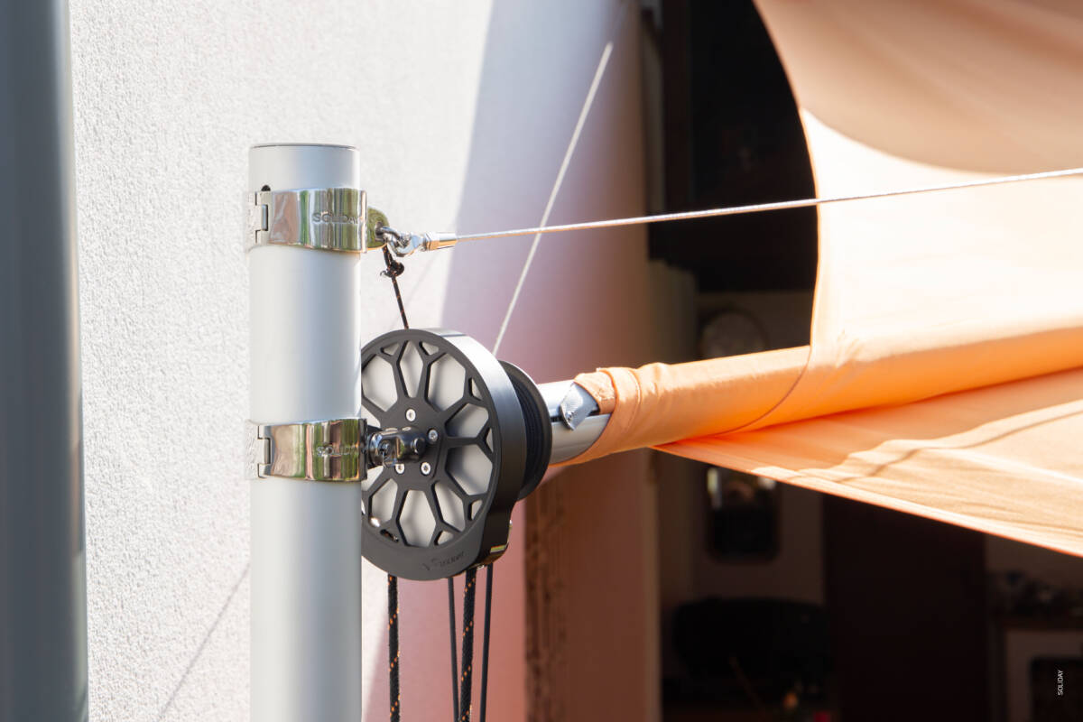 SOLIDAY ONE | Soliday SOLIDAY ONE – Voile d’ombrage enroulable sur mesure Mulhouse 0